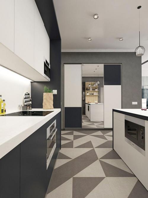 Квартира «BlackWhite Studio» 09