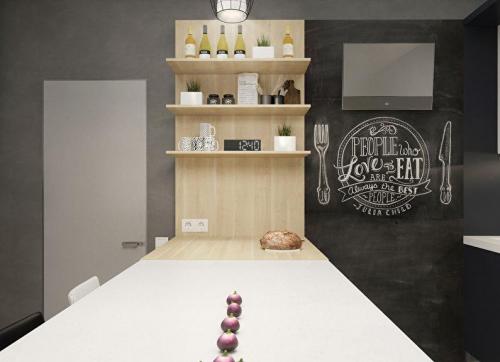 Квартира «BlackWhite Studio» 10