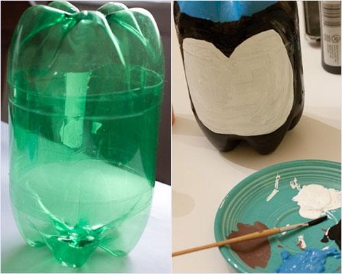 Пингвины из бутылок своими руками мастер. Пингвин из пластиковых бутылок своими руками