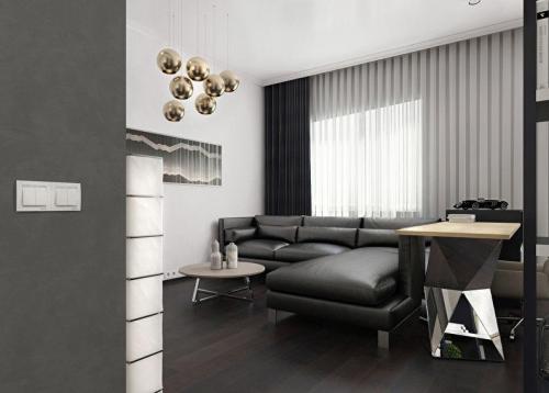 Квартира «BlackWhite Studio» 01
