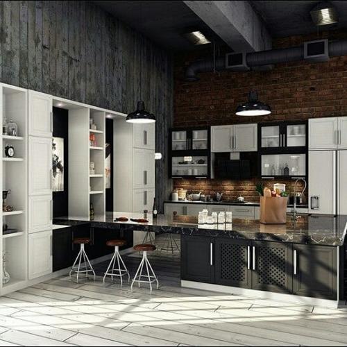 Стильный промышленный лофт 😻 01