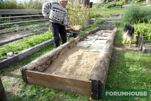 Умные грядки на огороде: схема расположения