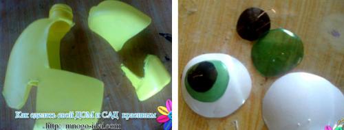 Поделка своими руками попугай. Попугай из пластиковых ложек и бутылок