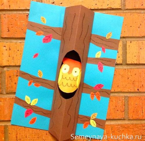 Поделки из бумаги. НА ПРУЖИНКАХ.