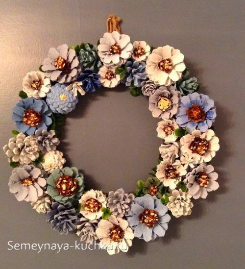 Поделка из природного материала своими руками. ЧЕШУЙКИ от шишек.