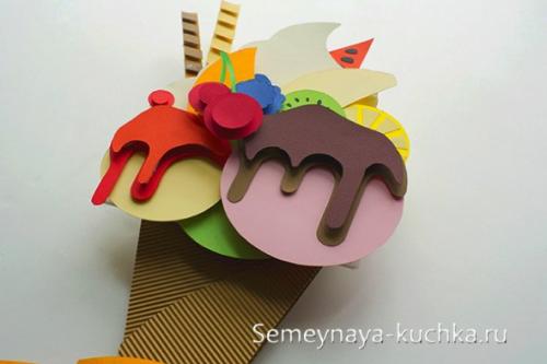 Поделки из бумаги. НА ПРУЖИНКАХ.