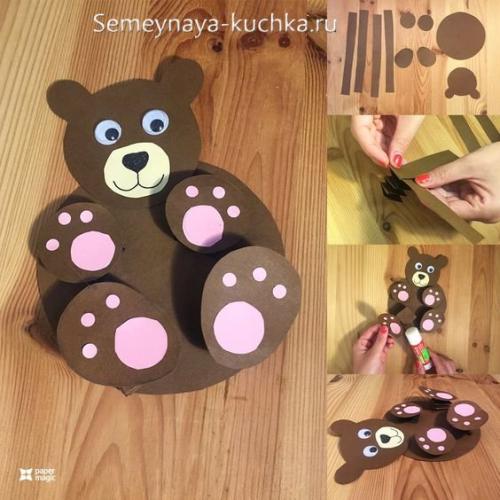 Поделки из бумаги. НА ПРУЖИНКАХ.