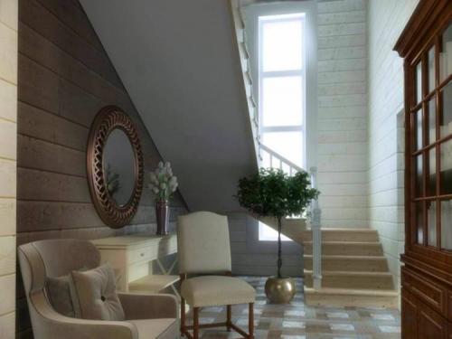 Дизайн узкого коридора с лестницей. Дизайн прихожей с лестницей на второй этаж — 45 оригинальных идей