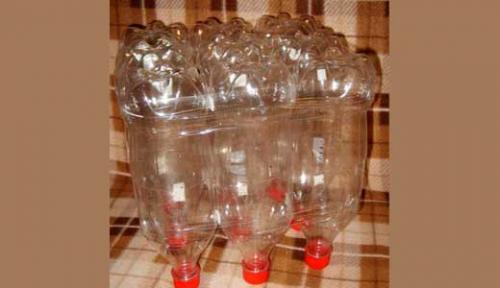 Табурет из бутылок пластиковых своими руками. Табуретка из пластиковых бутылок 01