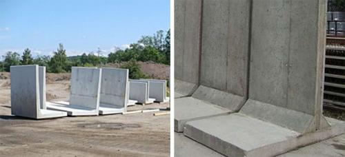 Подпорная стенка из бетона чертежи. Разновидности бетонных подпорных стенок