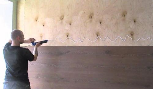 Крепление ламината на стену. КАК УЛОЖИТЬ ЛАМИНАТ НА СТЕНУ СВОИМИ РУКАМИ? 11 Крепление ламината на стену. КАК УЛОЖИТЬ ЛАМИНАТ НА СТЕНУ СВОИМИ РУКАМИ? 11