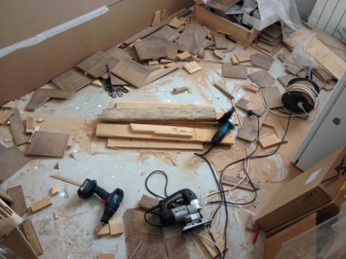 Плитка в коридоре у порога. Шестигранка в коридоре. Мой опыт и советы