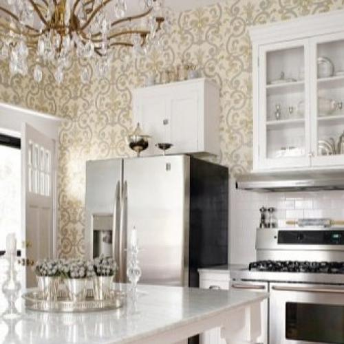 На кухне салатовые обои. Разрабатываем дизайн 23 На кухне салатовые обои. Разрабатываем дизайн 23