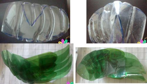 Попугай из пластиковых бутылок своими руками. Попугай из пластиковых ложек и бутылок