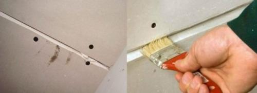 Грунтовка для гипсокартона под обои. Общий порядок работ