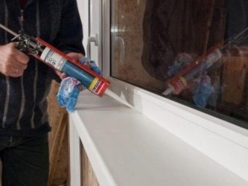 Герметик для пластиковых окон белый. Надежный герметик – правильный выбор для пластиковых окон 06
