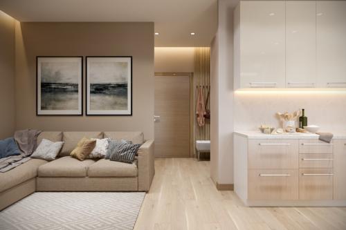 Дизайн 1 комнатной квартиры 45м2. Квартира 45 кв. м. – современный интерьер и принципы планирования (75 фото)