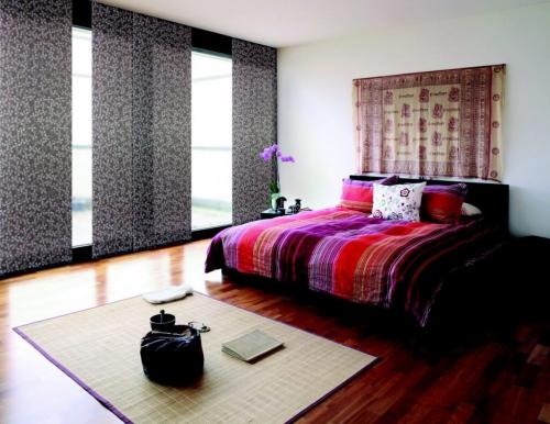 Окна в японском стиле. Японские панели — шторы в современном декоре