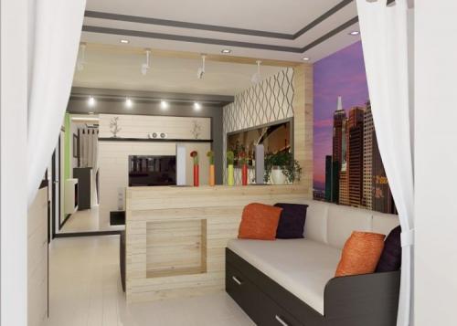 Зонирование комнаты диваном. Зонирование гостиной — лучшие идеи и варианты зонирования (115 фото)