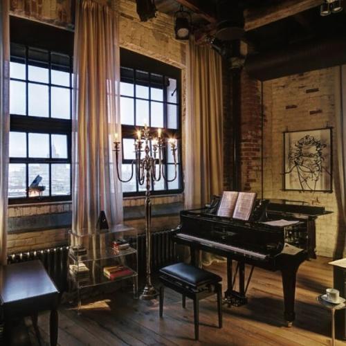 Интерьер квартиры в стиле лофт 05