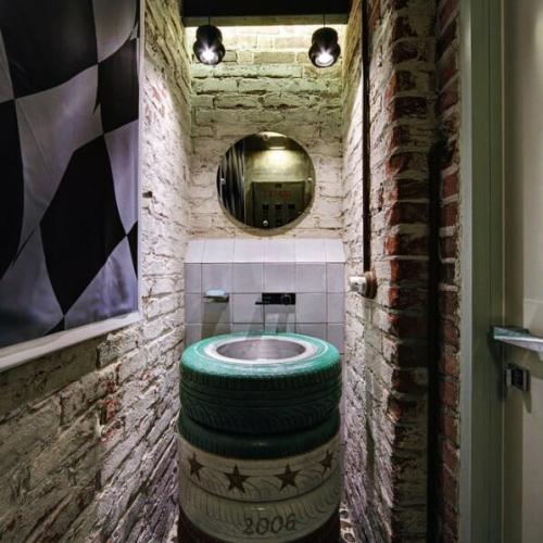 Интерьер квартиры в стиле лофт 07