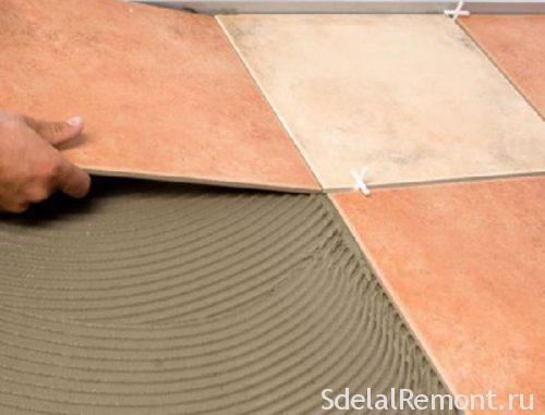 Как положить плитку на фанеру. Укладка плитки на фанеру своими руками