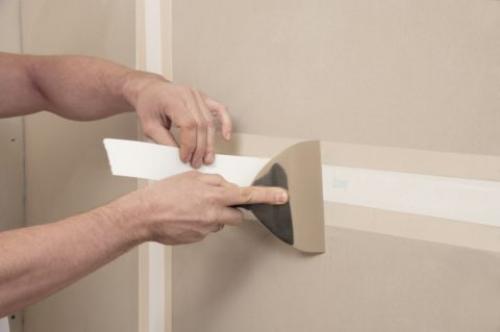 Шпаклевка гипсокартона. Шпаклевание швов