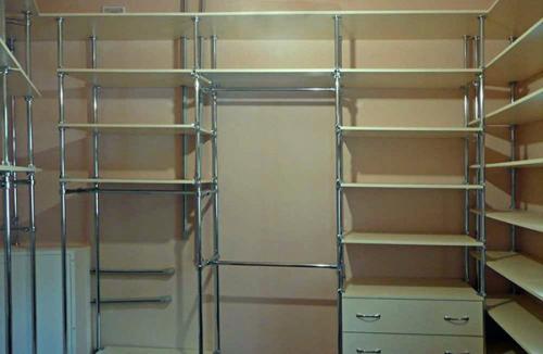 Сетчатые гардеробные системы, как спланировать. Материалы
