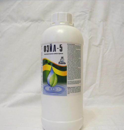 Средство для снятия краски со стен. №9. Готовый состав для снятия краски