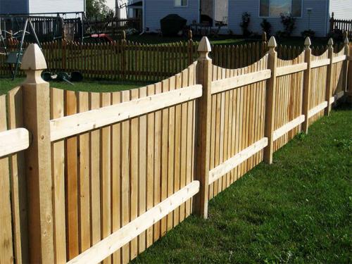 Расстояние между столбами забора из штакетника. Устанавливаем деревянный штакетник - бюджетную ограду для дачи