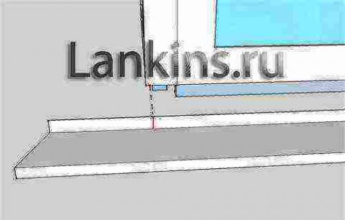 Как отрезать отлив. Как соединять отливы?