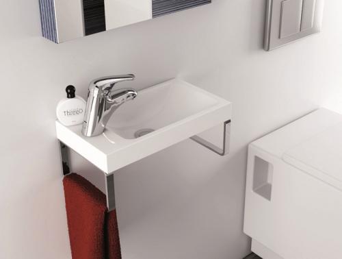 Как организовать пространство в маленькой ванной. Правильный выбор рукомойника