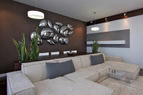 Акцентная стена в интерьере. Декоративные элементы