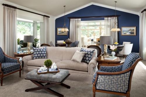 Черная акцентная стена в интерьере. Акцентная стена в интерьере: где и зачем?