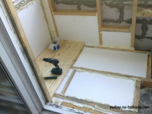 Утепление лоджии изнутри. Утепляем балкон изнутри правильно. 6 этапов работ