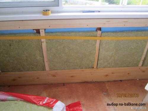 Утепление лоджии изнутри. Утепляем балкон изнутри правильно. 6 этапов работ