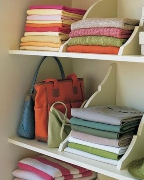 Хранение вещей в шкафу идеи своими руками. 22 Офигенных примера, как складывать вещи в шкафу