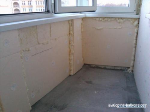 Утепление лоджии изнутри. Утепляем балкон изнутри правильно. 6 этапов работ