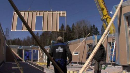 Каркасный дом по финской технологии. Типы скандинавских каркасных домов