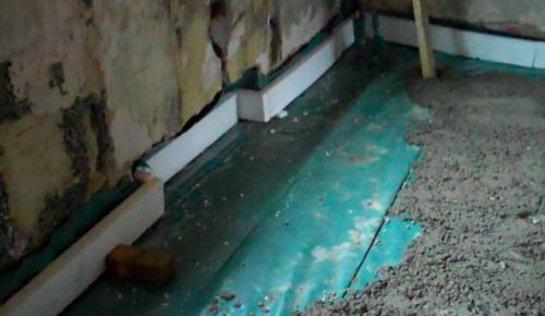 Как правильно залить полы в частном доме. Подготовительный этап