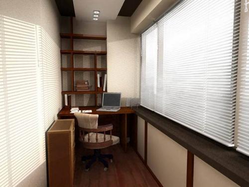 Какой дизайн лоджии выбрали бы Вы? 01