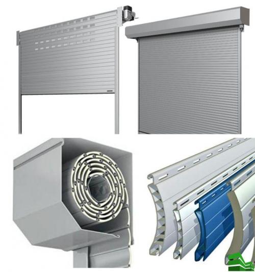 Виды роллетных ворот. Ворота роллеты
