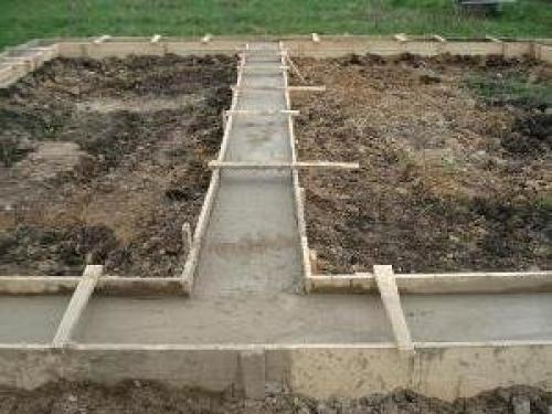 Фундамент ленточно монолитный. Виды ленточного фундамента