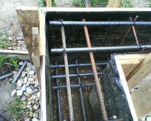 Фундамент ленточно монолитный. Виды ленточного фундамента