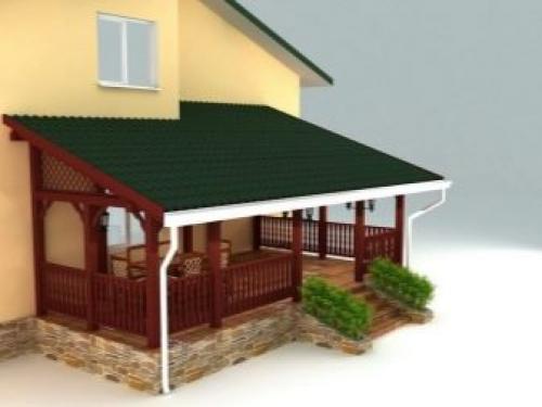 Пристроить к дому веранду. Закрытая или открытая веранда пристроенная к дому? 16