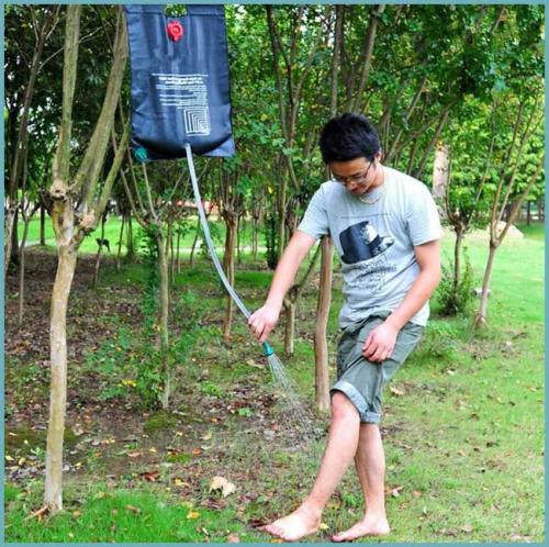 Летний душ из бруса своими руками.  Простейшие способы организации летнего душа