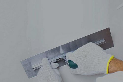 Шпатлевка после штукатурки. Шпаклевание под обои 03