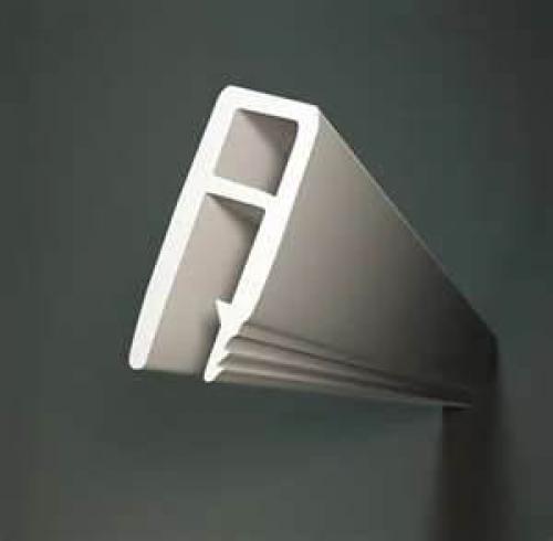 Пластиковый багет для натяжных потолков. ПВХ багет для натяжных потолков — виды и способы крепления