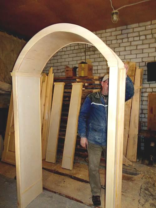 Наличники для арки своими руками. Простая арка из фанеры