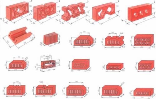 Печной красный кирпич размеры. Размеры огнеупорного кирпича красного и шамотного